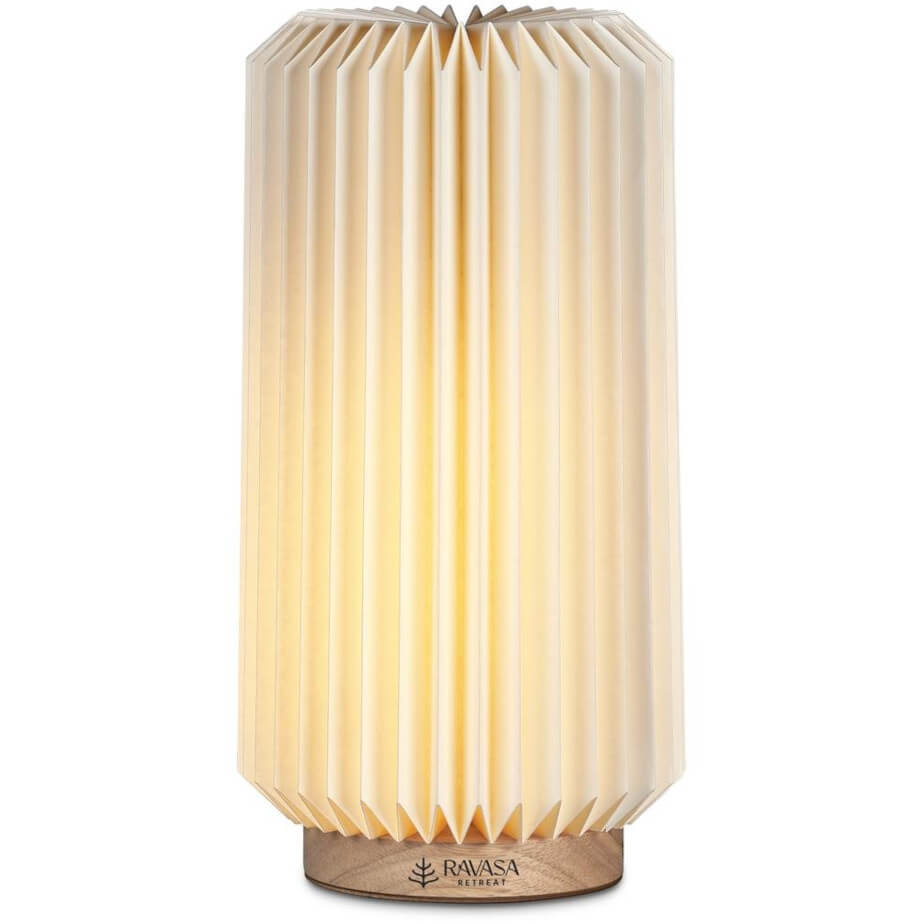Okiyo Masumi Wood & Paper LED Lamp image